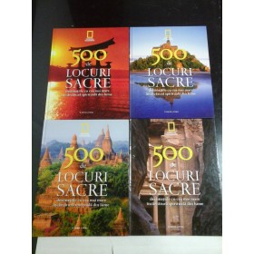   500  de LOCURI  SACRE   vol.1; 2; 3; 4   - Ed.  Litera 2017